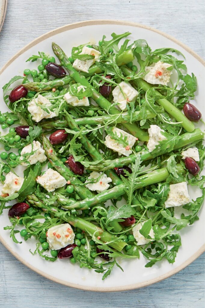 Mary Berry Asparagus Feta Salad