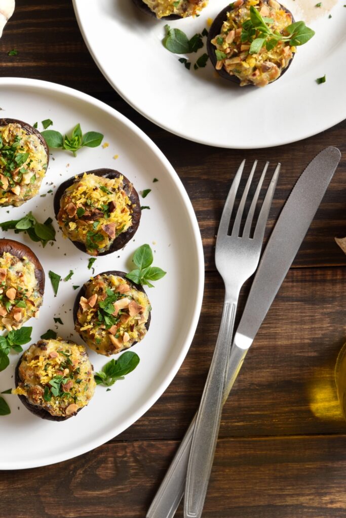 Mary Berry Stuffed Mushrooms