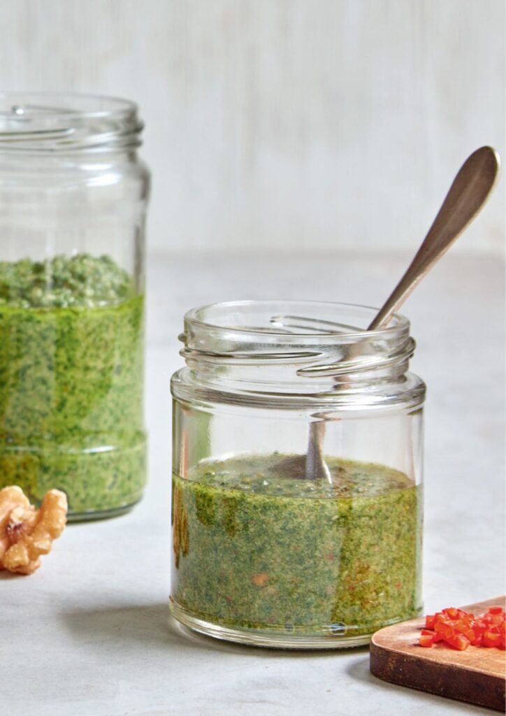 Mary Berry Basil Pesto Dressing