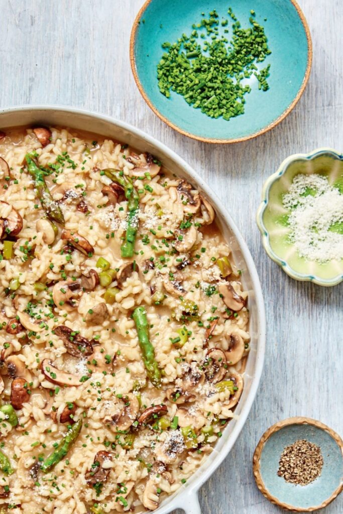 Mary Berry Mushroom And Asparagus Risotto