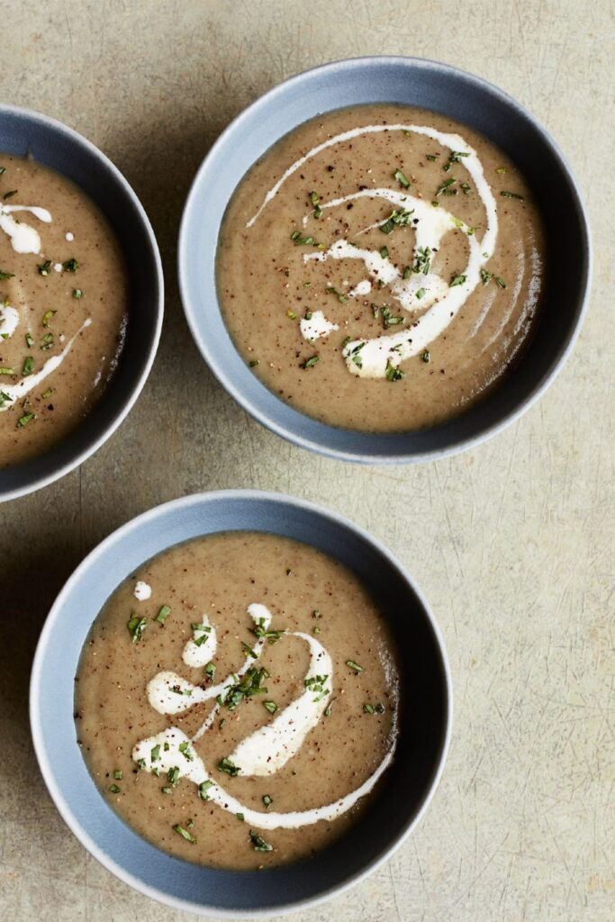 Mary Berry Mushroom and Leek Soup