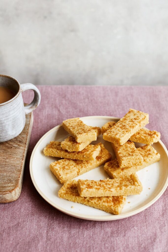 Mary Berry Orange Shortbread Fingers