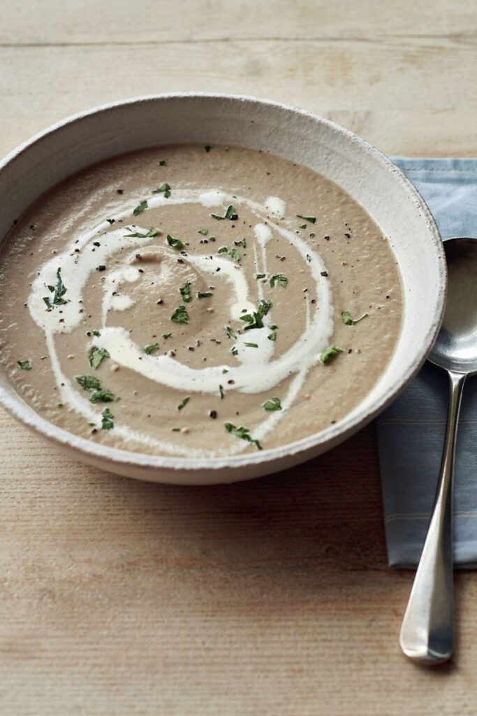 Mary Berry Chestnut Mushroom Soup