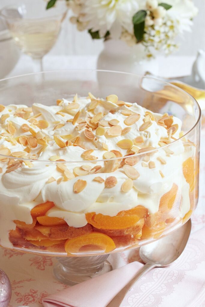 Mary Berry Christmas Apricot Trifle