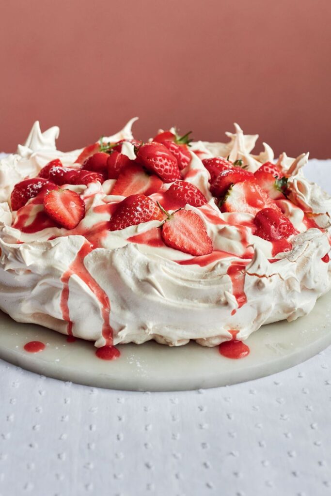 Mary Berry Strawberry Pavlova