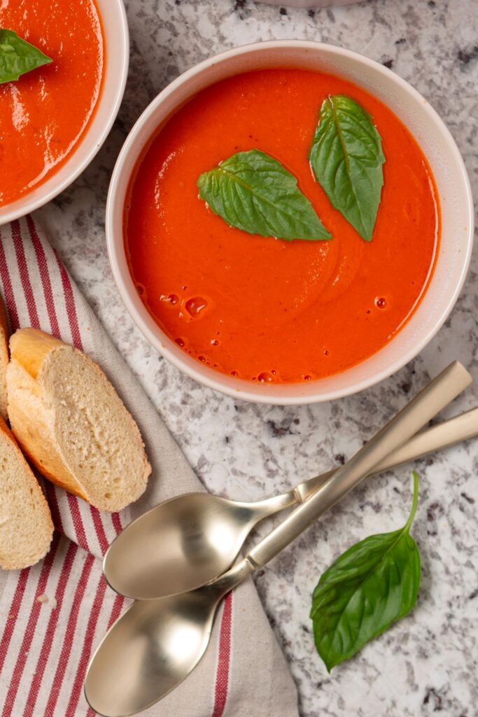 Mary Berry Tomato and Basil Soup