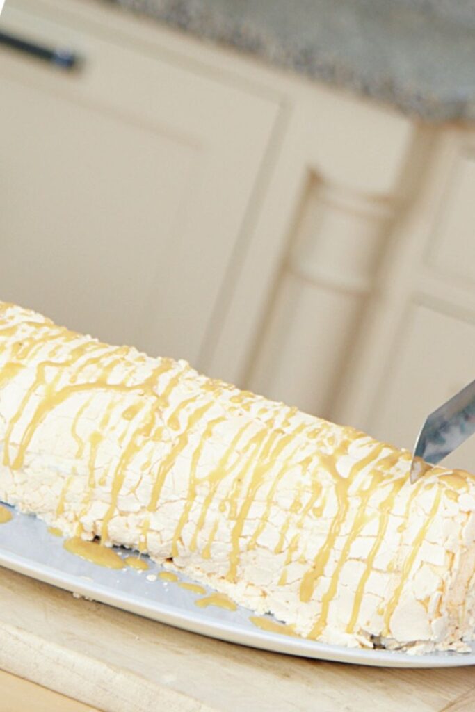 Mary Berry Banoffee Meringue Roulade