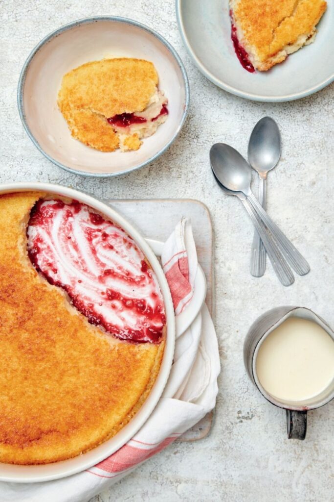 Mary Berry Coconut and Jam Cake