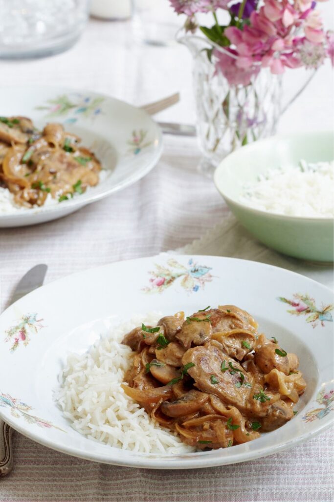 Mary Berry Pork Stroganoff