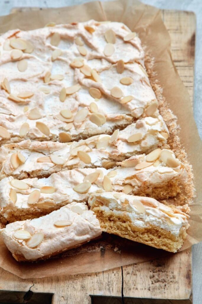 Mary Berry Coconut Meringue Slices