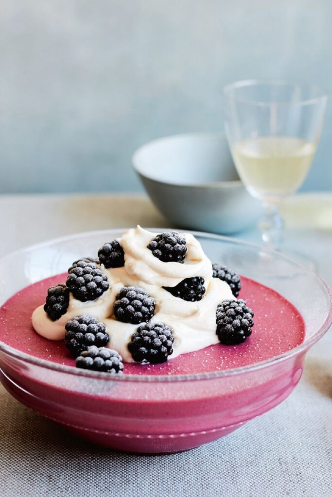 Mary Berry Bramble Mousse