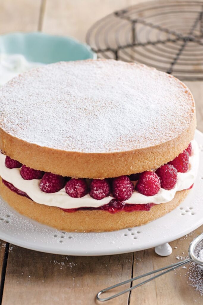 Mary Berry Fresh Cream Sponge Cake