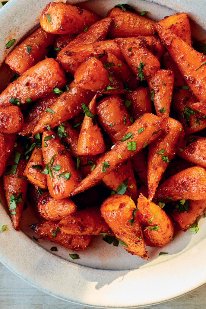 Mary Berry Harissa Roasted Chantenay Carrots