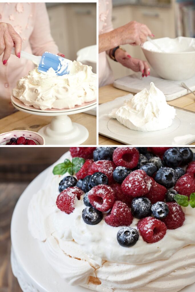 Mary Berry Pavlova With Rosy Red Fruits and Cassis