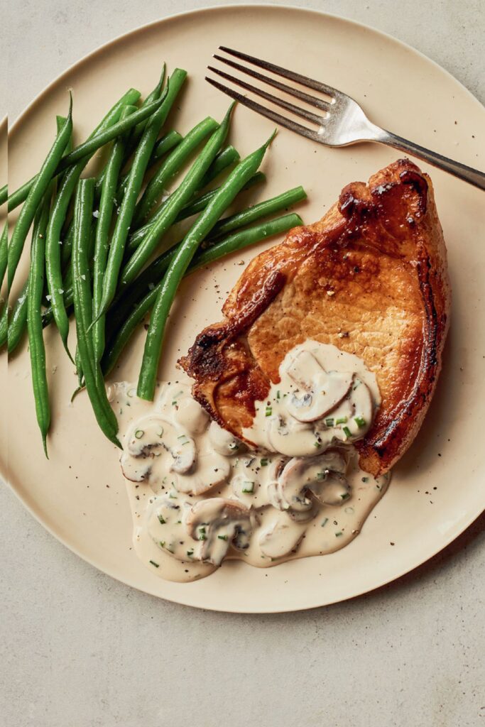 Mary Berry Pork Chops With Mushroom Sauce