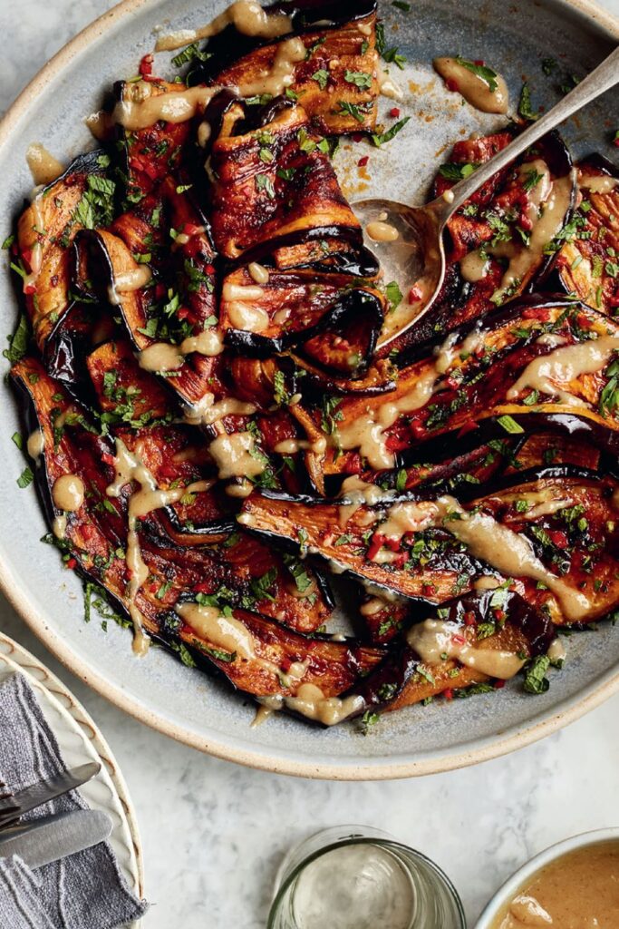 Mary Berry Spiced Grilled Aubergine