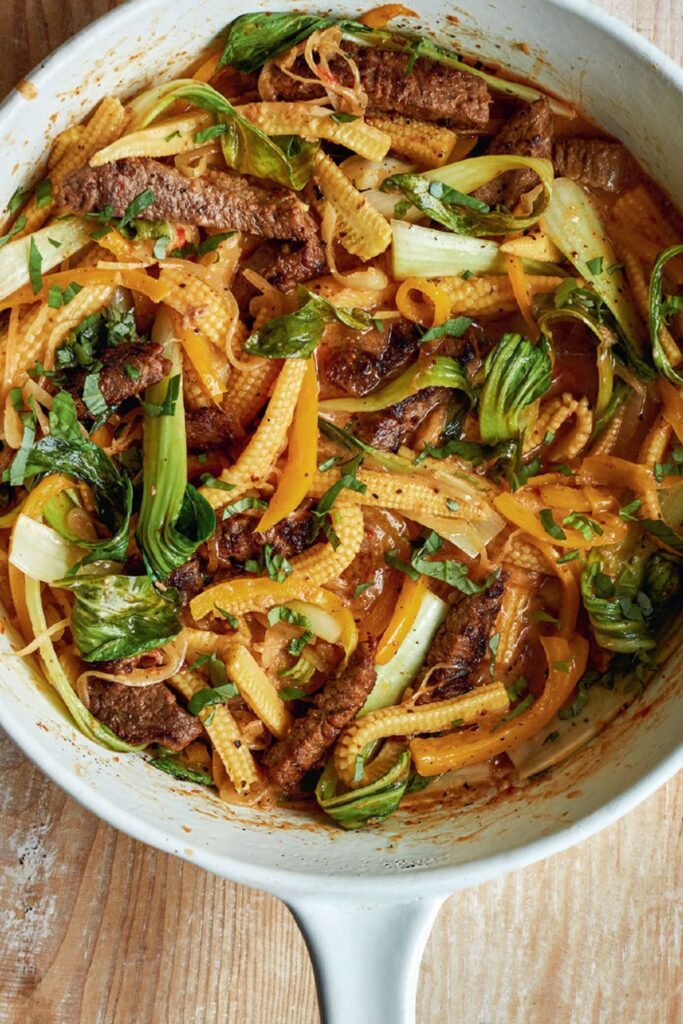 Mary Berry Thai Basil Beef Stir-fry