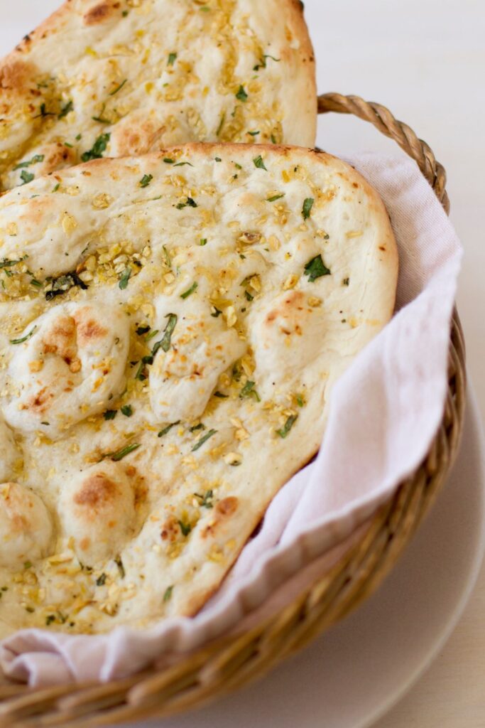 Mary Berry Garlic Parsley Flatbread