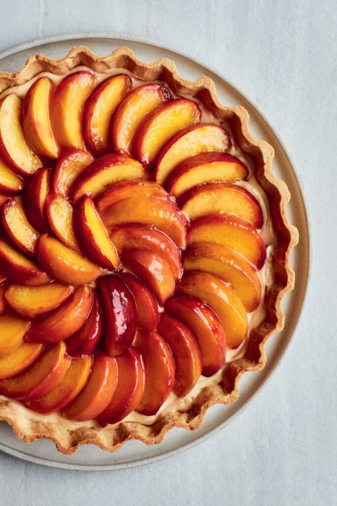 Mary Berry Glazed French Peach Tart