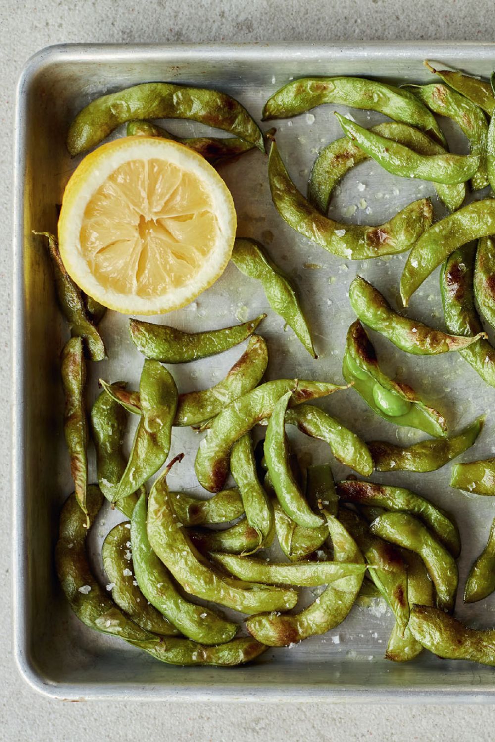 Mary Berry Grilled Lemon Edamame Beans