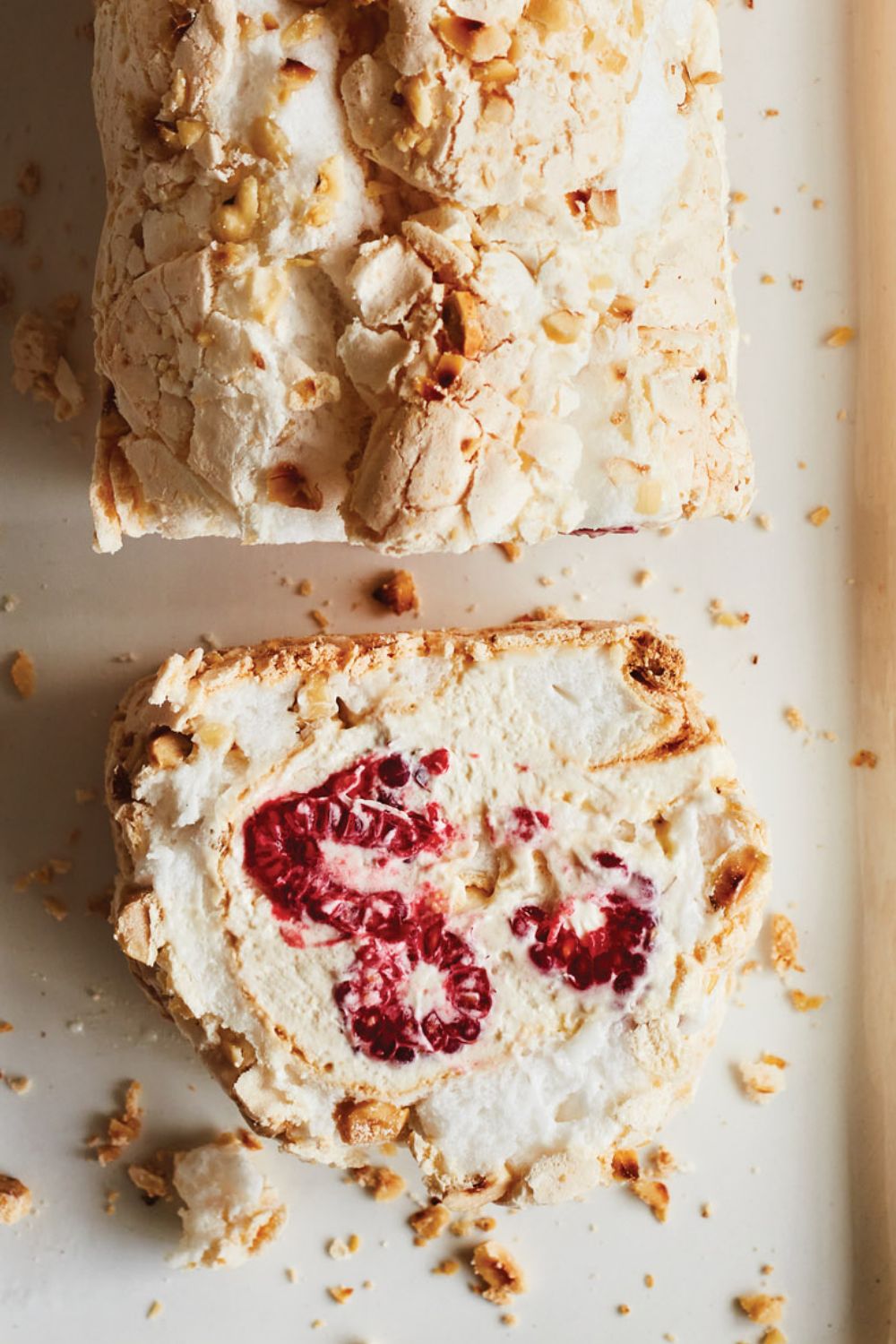 Mary Berry Hazelnut Meringue Roulade