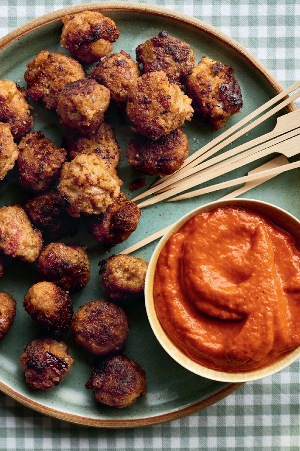 Mary Berry Sausage Nuggets With Red Pepper Sauce