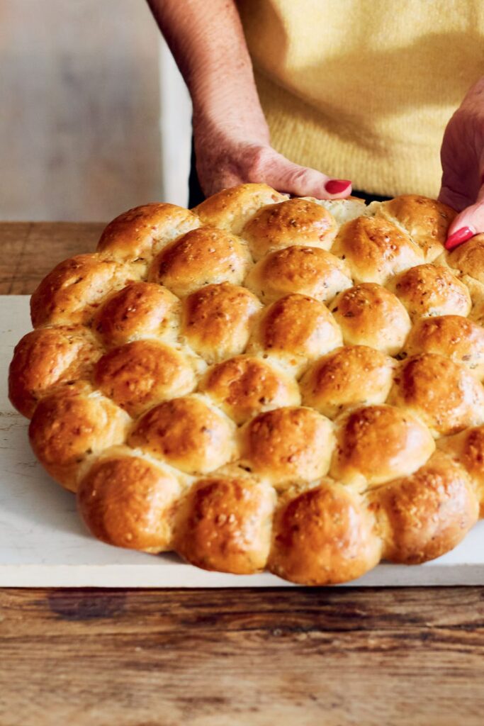 Mary Berry Tear and Share Cheese and Herb Rolls