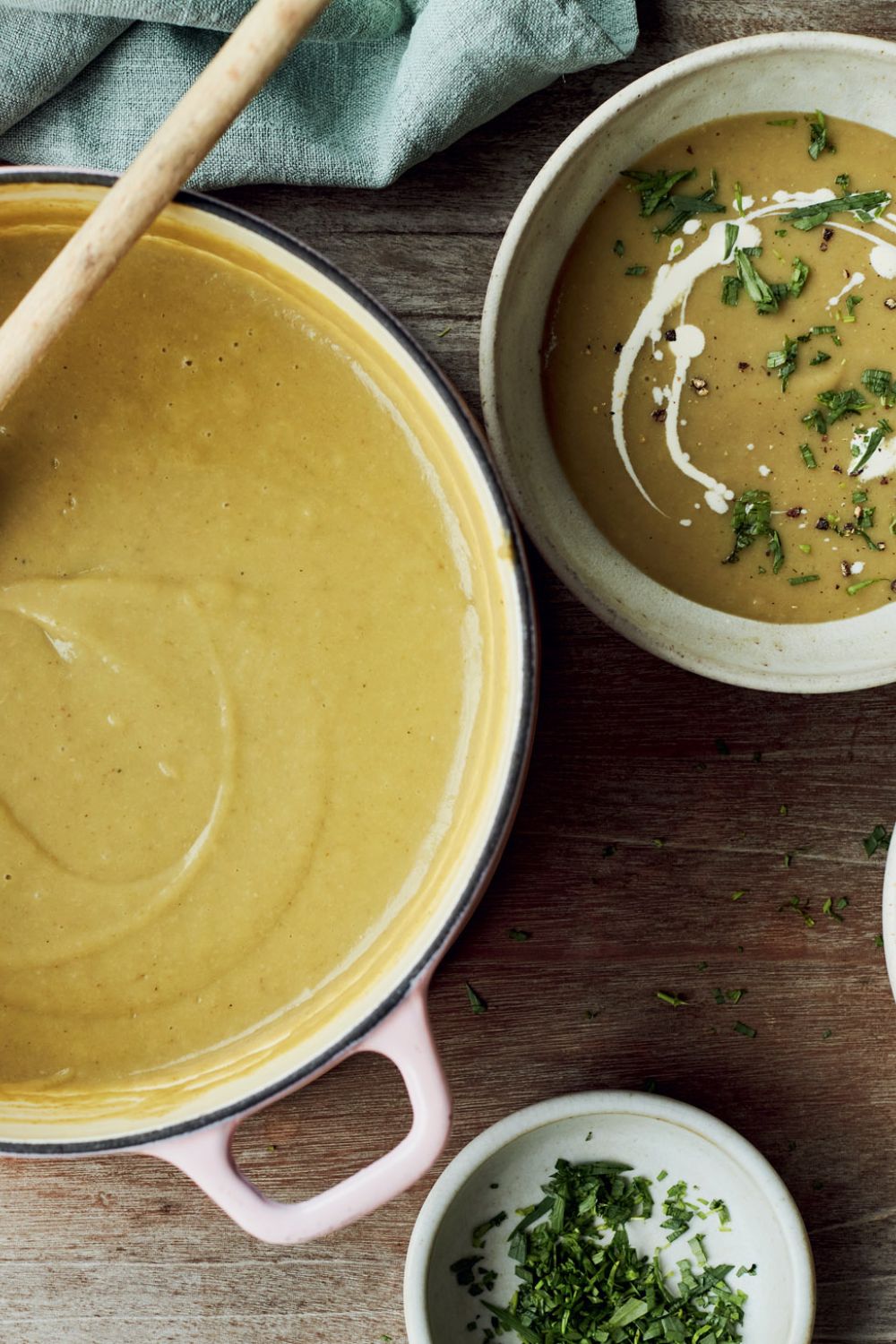 Mary Berry Mushroom and Leek Soup