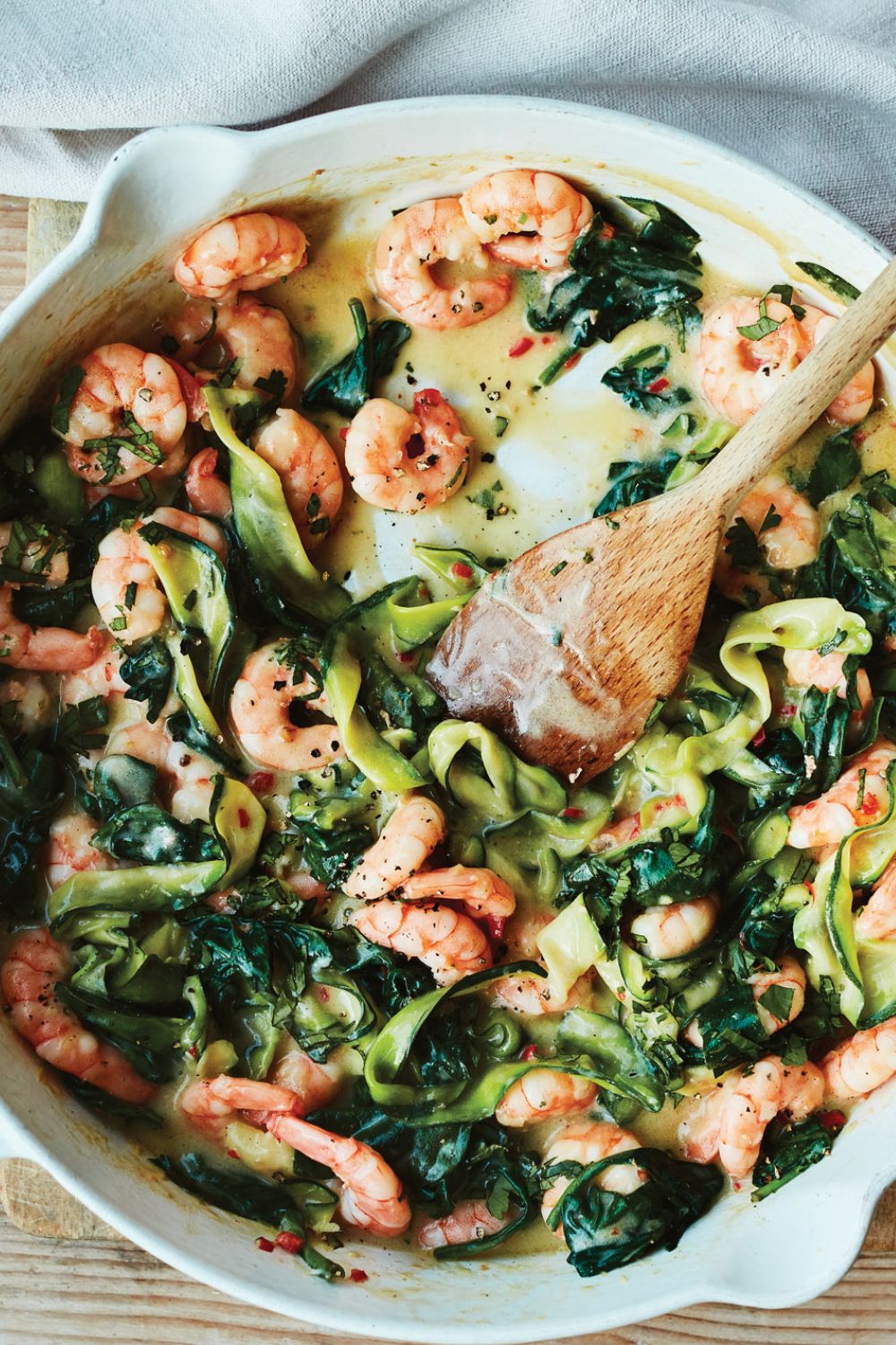 Mary Berry Prawn Stir-fry With Ginger, Coconut and Chilli