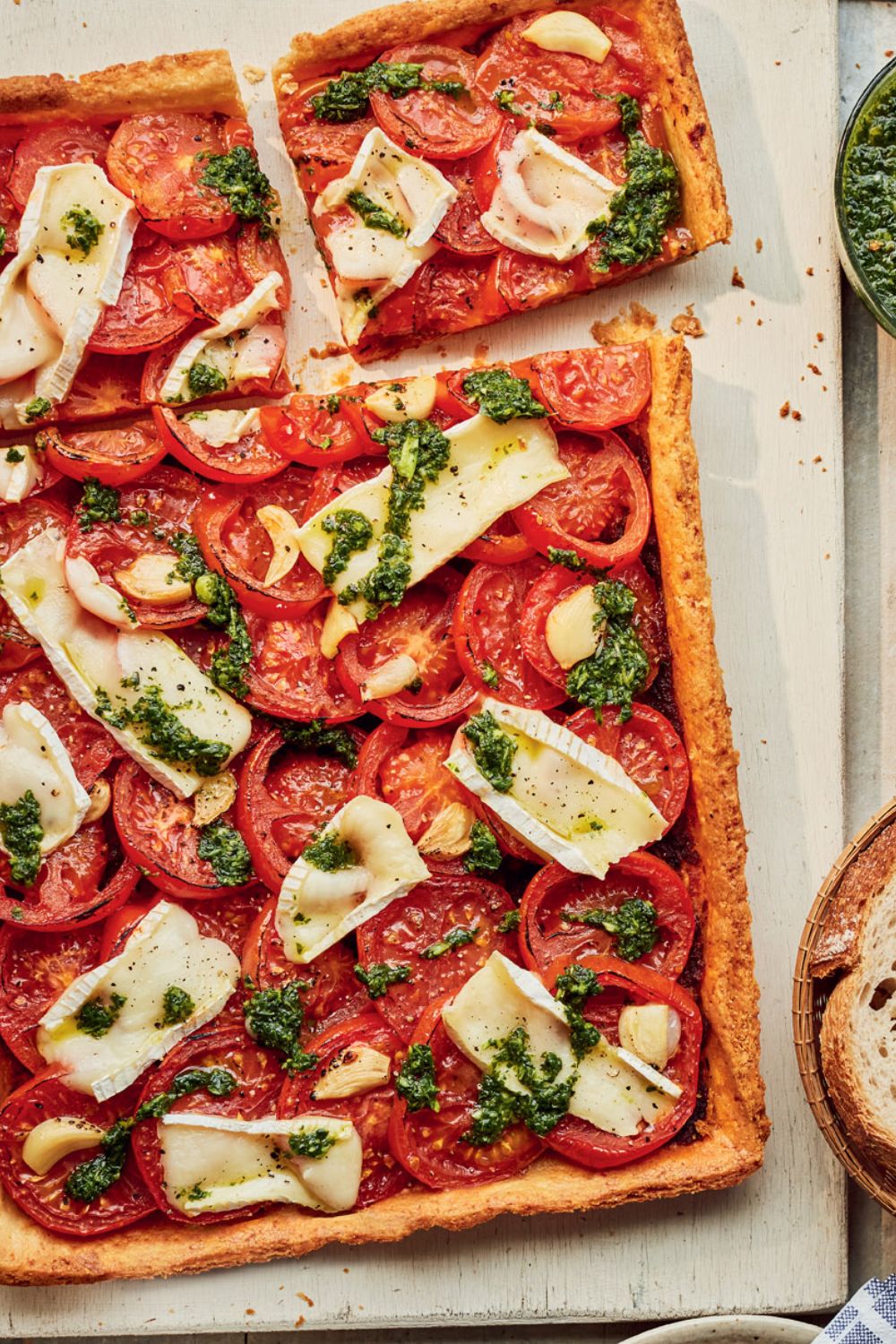 Mary Berry Provence Tomato and Garlic Pistou Tart