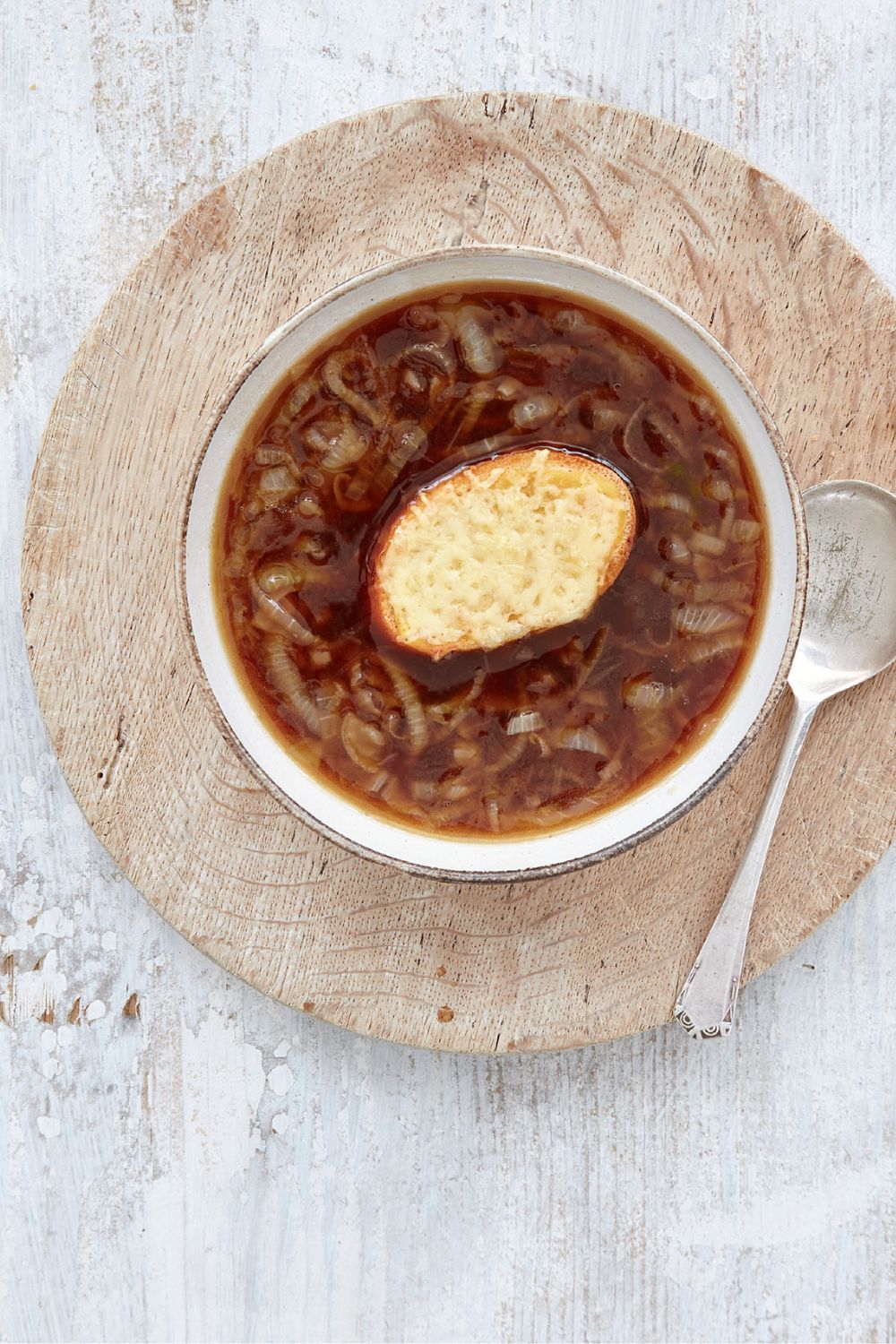 Mary Berry French Onion Soup With Mustard Cheese Croûtes