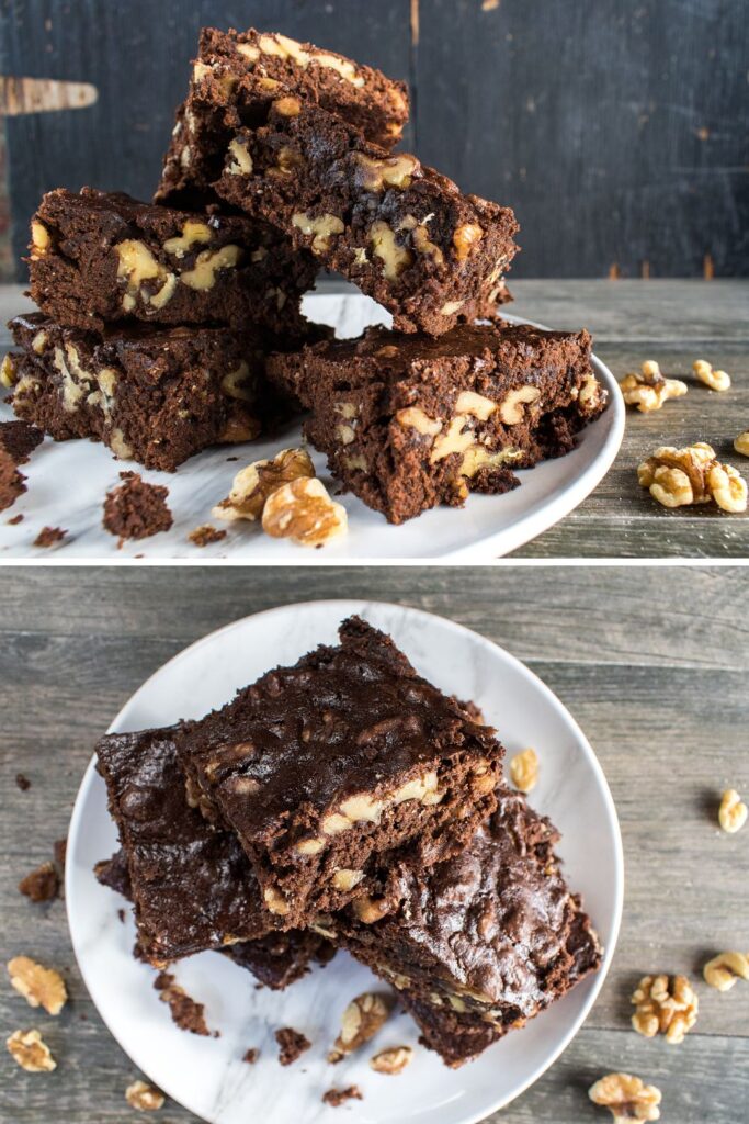 Walnut and Chocolate Brownies