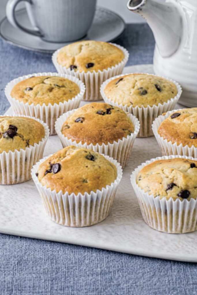 Mary Berry Chocolate Chip American Muffins