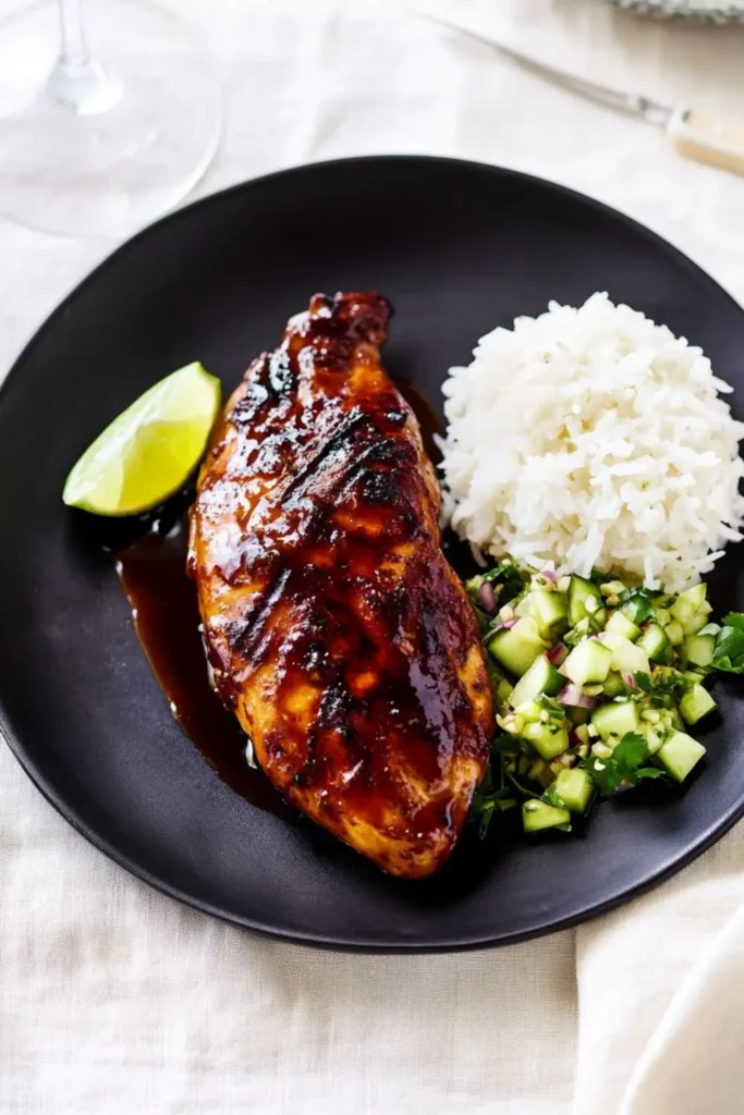 Mary Berry Glazed Chicken with Cucumber Salsa