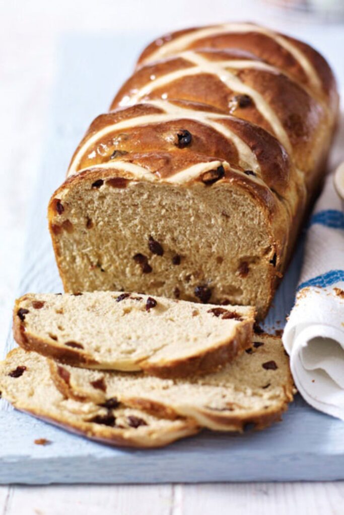 Hot Cross Bun Loaf