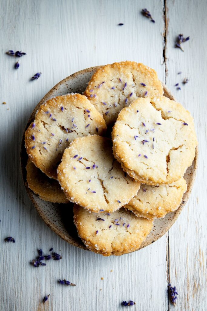 Mary Berry Lavender Shortbread Biscuits