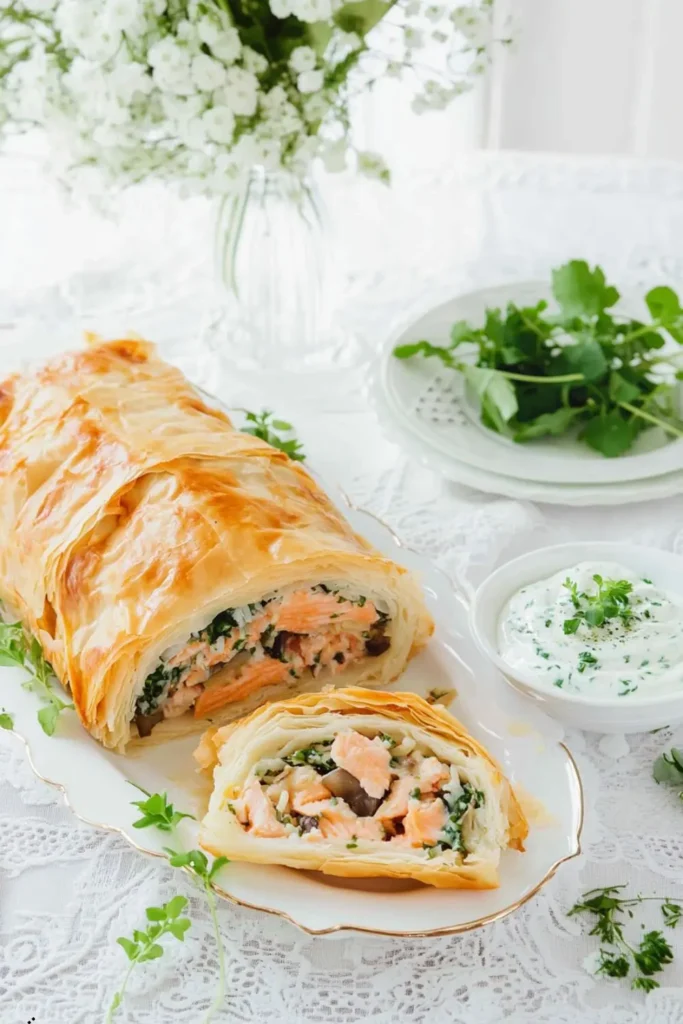 Mary Berry Salmon And Herb Coulibiac