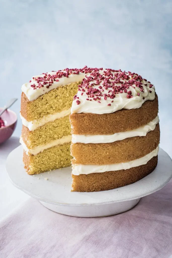 Mary Berry White Chocolate and Vanilla Cake