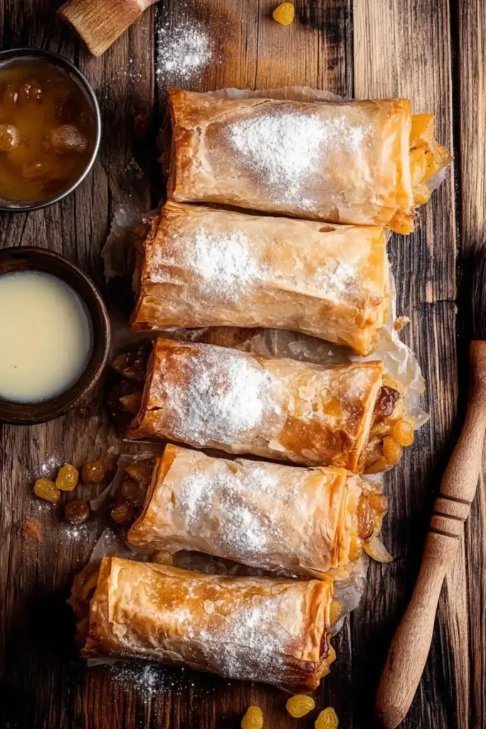 Mary Berry Filo Apple Strudels