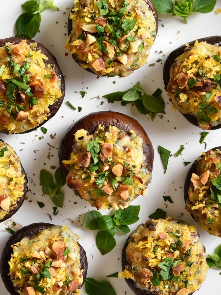 Mary Berry Stuffed Mushrooms