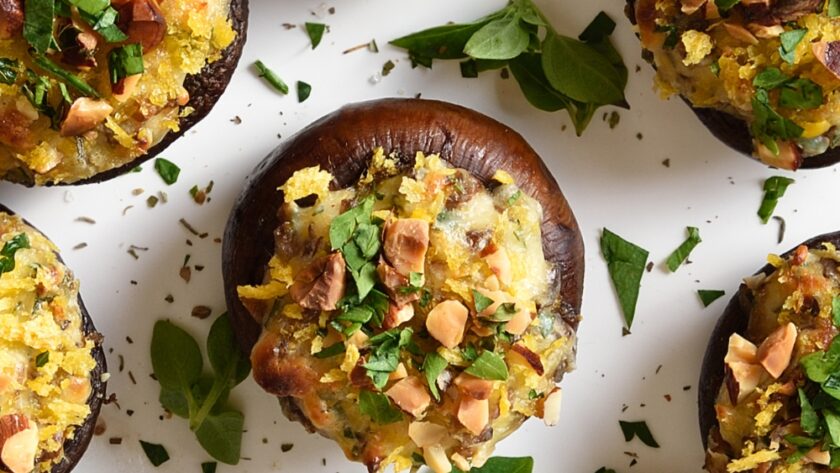 Mary Berry Stuffed Mushrooms