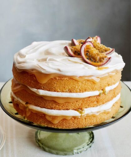 Mary Berry Lemon and Passion Fruit Cake