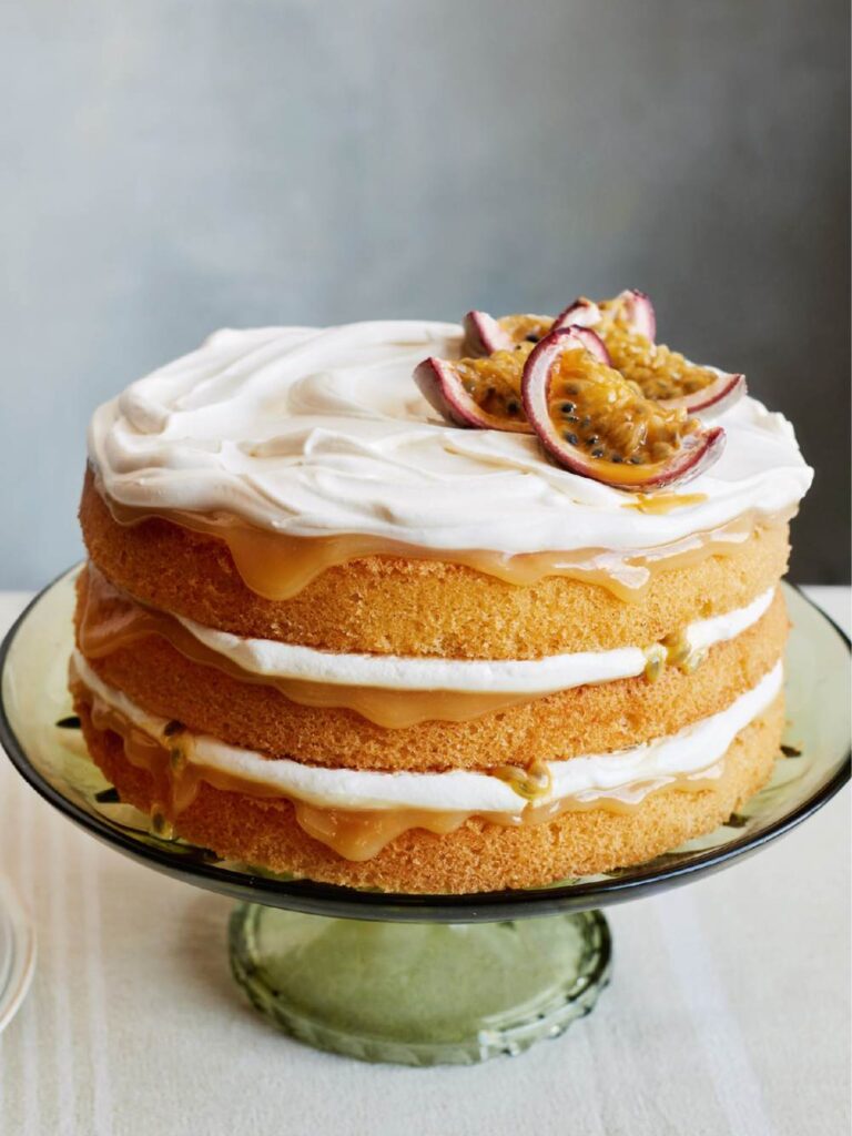 Mary Berry Lemon and Passion Fruit Cake