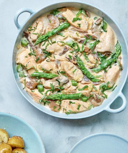 Mary Berry Chicken and Asparagus Fricassee