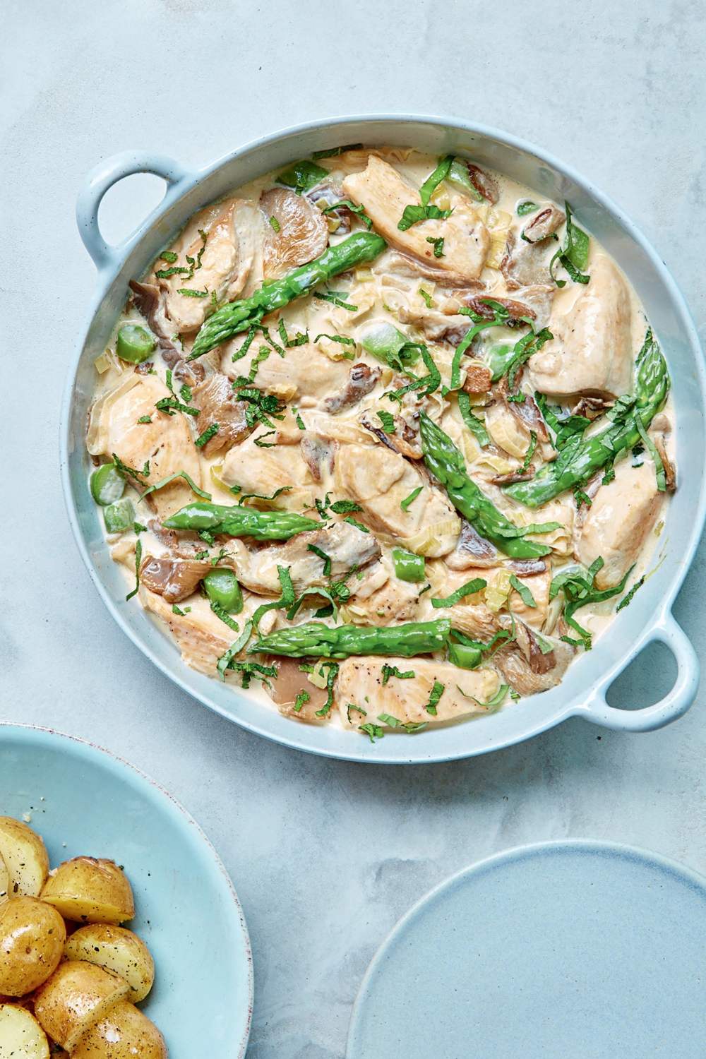 Mary Berry Chicken and Asparagus Fricassee