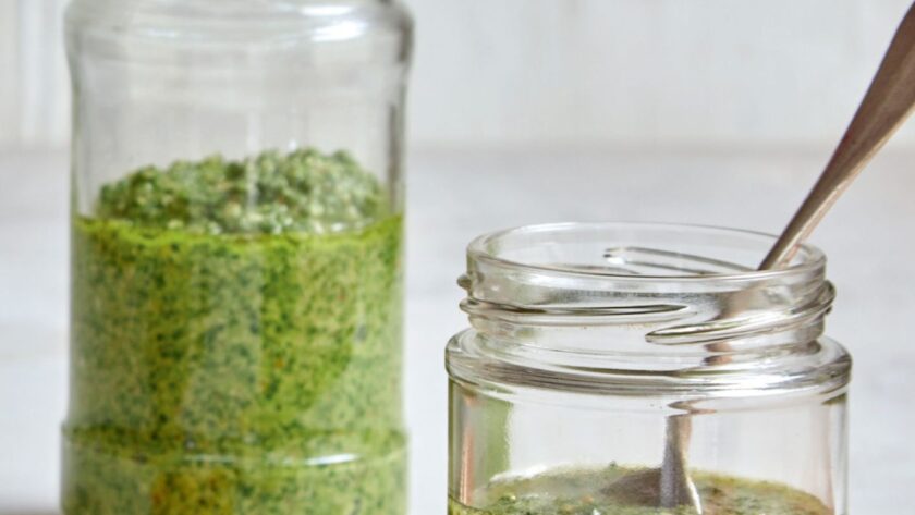 Mary Berry Basil Pesto Dressing