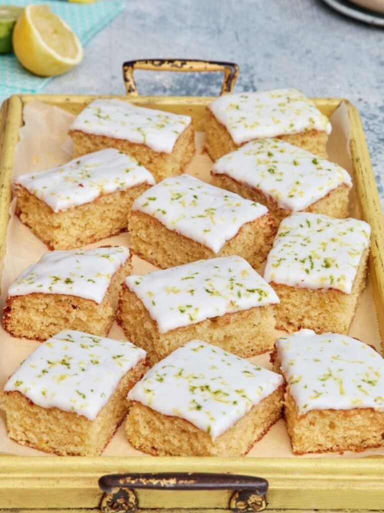 Mary Berry Lemon Lime Traybake