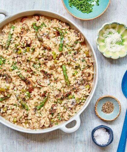 Mary Berry Mushroom And Asparagus Risotto