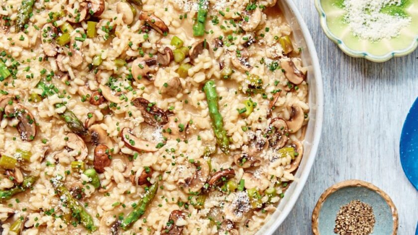 Mary Berry Mushroom And Asparagus Risotto