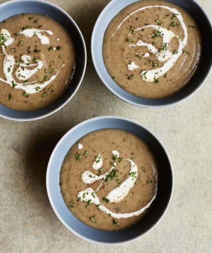 Mary Berry Mushroom and Leek Soup